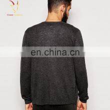 Mens Fashion Cashmere Cardigan Sweater Without Buttons thumbnail-2