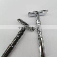 Popular Style Zinc Alloy Material Men Stainless Steel Double Edge Safety Razor thumbnail-3