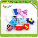 Cheap Colorful Bag Shaped Eraser Supplier thumbnail-1