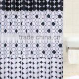 Black and White Shower Curtains Hotelshower Curtain thumbnail-1