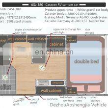 Luxury Rv Caravan Motor Homes Off Road Mobile House Travel Trailer Australia Caravan Camper for Family thumbnail-2