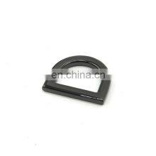 Manufacture Custom Zinc Alloy Flat Metal D Ring Iron Ring D-rings for Handbags thumbnail-3