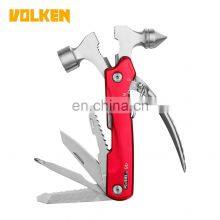 12 In1 Hammer Multitool With Survival Gear, Stainless Heavy All in One Multifunctional Mini Safe Tools