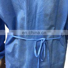 35gsm SMS Disposable Isolation Gown Hospital Uniform High Quality ISO CE Certificate Disposable Scrub Suit thumbnail-5