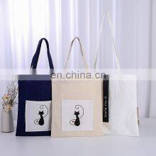 Recycle Cloth Shop Packaging Bag Top Seller Cheap Price White Small Polyester Cotton Canvas Tote Bag thumbnail-2