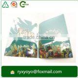 a4 Cusomized pp Plastic Two Pocket File Folder thumbnail-1