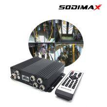 Dual SD Card Mdvr Ahd 4CH Channel 720p G-Senor Super 3G 4G Mini Vehicle Mobile DVR