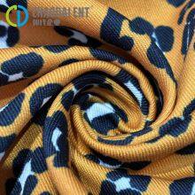 Leopard Printed 21S*21S Woven Full RPET Recycled Polyester Canvas Fabric thumbnail-2