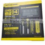 Authentic Nitecore D4 18650 26650 Rechargeable Lithium Battery Universal Charger thumbnail-1