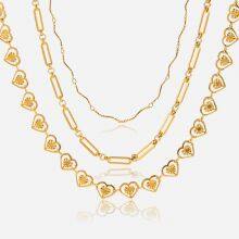 Stainless Steel Necklace With Mill Test Report & 18K Gold PVD Finish thumbnail-4