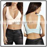 2015 China Manufacturer Customized the Latest Design Plunge Scuba Sport Bralet Top thumbnail-1