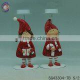 Metal Boy and Girl With Candle Holder Parts for Decorating Home thumbnail-4