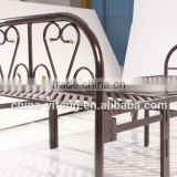 High Quality Steel Folding Single Bed for Sale