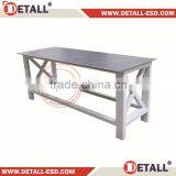 Stainless Steel Commercial Workbench With Wheels thumbnail-2