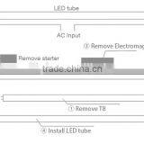 4ft 18W LED Tube Light T8 1.2M LED Tube Daylight 5000K LED Tube thumbnail-6