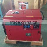 Super Silent Portable Diesel Generator With Trolley Hot Sale 4KW 5KW 6KW