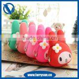 Rabbit Shaped Silicone Coin Sorter Purse, Coin Purse thumbnail-1