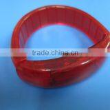 New Voice Activated Sound Control Led Flashing Bracelet Bangle Wristband for Night Club Activity Party Bar Music Concert Cheer thumbnail-2