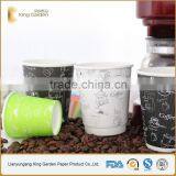 Tea Drinking Use Single Wall Paper Cup With Lids thumbnail-4