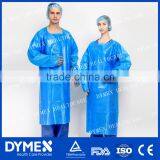 Protective Open Back Ultrasonic Seam Thumb up Disposable Latex Free Isolation Gown thumbnail-1