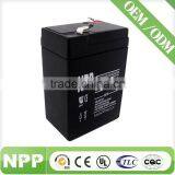 6V4.5AH Chinese Factory Hot Sale SMF Battery AGM for Emergency Light thumbnail-1