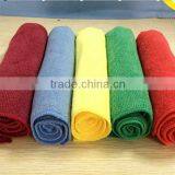 Car washing microfiber towel 80%polyester 20%polyamide