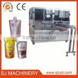 Pouch Filling Machine Drink Water,soft Drink,oil Detergent Cosmetic Spout Pouch Filling Machine