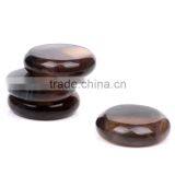 Wholesale Engraved Brown Palm Stone Stone Crafts