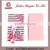 Jinhua Supplier Handmade Paper Chocolate Gift Box With Ribbon Lid thumbnail-1
