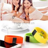 Colorful voice recorder wrist watch dz09 smart watch phone smart bracelet wristband with pedomerter