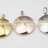 Silver/rose Gold/gold Filled Charm Engraved 18k Gold Filled Charm Wholesale for Women thumbnail-2
