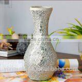 Handmade Mosaic Glass Vase,colored Crack Mosaic Glass Vase