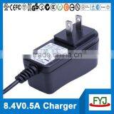 8.4v 500ma Charger 7.4v Rechargeable Battery Pack Charger With EU US UK AU Plug YJP-084050 thumbnail-2