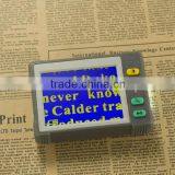 Handheld Video Digital Magnifier 7 Color Modes Battery Powered TV Out Zoom Freeze