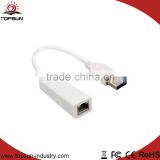 Factory Usb 3.0 RJ45 Ethernet Usb To Lan With Female RJ45 Connector