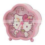 Cute Mini Alarm Clock, Flower Shape Children's Alarm Desktop Clock and Nightlight, Table Clock thumbnail-1