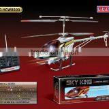 Aluminium Alloy Big 3 ch Radio Control Aircraft With Gyro and LED thumbnail-1