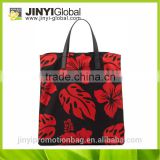 2014 fashion shopping bags reusable tote shopping bags red handbag