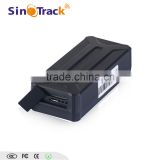 Rechargeable long battery life gps tracker with tracking system