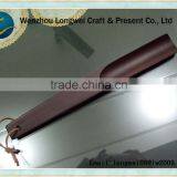 Logo Engraving Painted Long Wood Shoe Horn With Rope