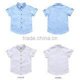 China Manufacturers Fashion Clothes Plain Boys Fashion Dress Top Shirt thumbnail-4