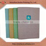 Custom Printed Exercise Book Production Line Kraft Paper Cover Office Diary Paper Stationery Notebook