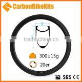 CarbonBikeKits BMX406-38-L 20er Carbon clincher Rim for BMX Wheel