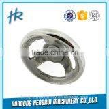 Industry Oxidizing Treatment Three Spoked Aluminum Valve Hand Wheel thumbnail-3