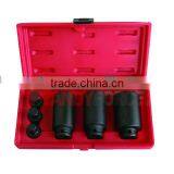 6PCS 1/2"Dr.Shaft Impact Deep Socket Set, Under Car Service Tools of Auto Repair Tools
