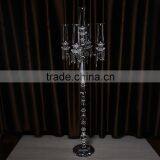 2016 New Large Very Tall Crystal Glass Wedding Candelabra Centerpiece for Decoration