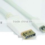Mini Displayport Cable M/Display port cable M
