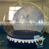 Customize Christmas Santa Claus Gaint Inflatable Snow Globe thumbnail-6