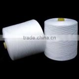 Raw white 20s/3&20/s/2 100% spun polyester yarn for sewing thread