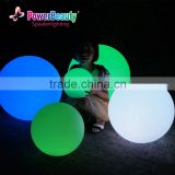 2016 illuminated LED light up globe ball / outdoor waterproof LED sphere light ball